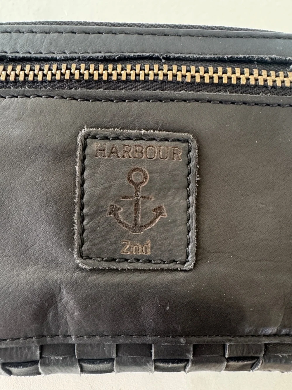 Harbour 2nd Lucinda Leather Wallet RFID Protection Dark Ash